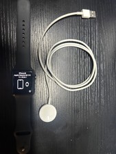 Apple MTF32LLA Watch Series 3gps 42 Mm Space Gray Aluminum With Black