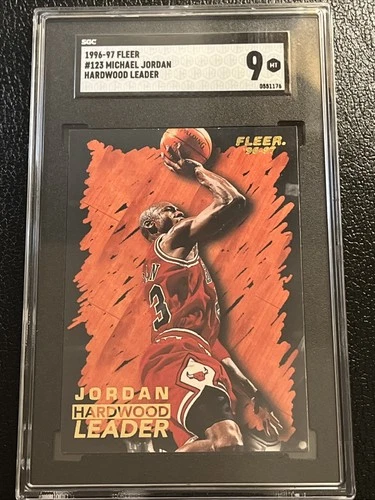 1996 Fleer Jordan SGC 9