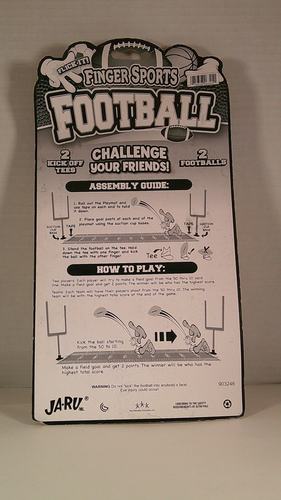 FINGER SPORTS FOOTBALL - Picture 2 of 2