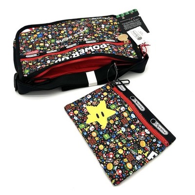 Nintendo LeSportsac Super Mario Bros Power Up Burst Bag Purse
