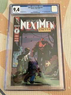John Byrne’s Next Men 21 CGC 9.4 First Full Colour Hellboy