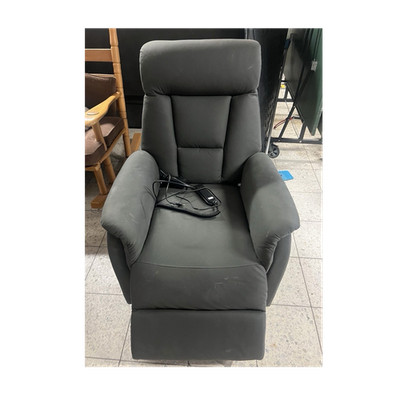 OKIN elektrisch verstellbarer Liegesessel Stoff dunkelgrau Modell DOT-Z-290018A