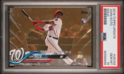2018 Juan Soto [Gold] #US104