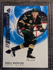 2020-21 Upper Deck SP Hockey - SP Rookie Authentics Kirill Kaprizov #129 Blue 
