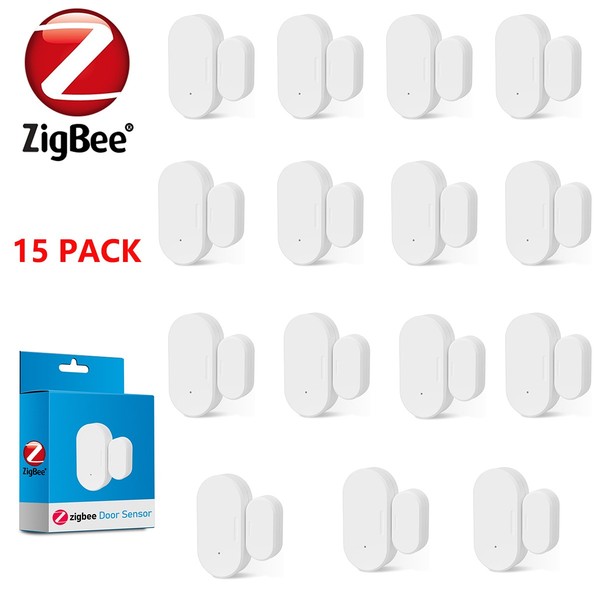 Alternate view of 15pack Zigbee Window Sensors Smart Contact Sensors Home Automation