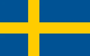 Sweden Flag Self Adhesive Vinyl Sticker