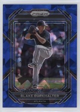 2023 Panini Prizm Blue Ice Prizm Blake Burkhalter #10 2qw