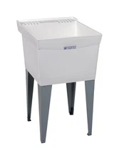 Utilatub 19F Polypropylene 18 gal. Capacity Single Laundry Tub 20 W x 24 D in.