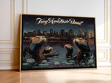 Trey Anastasio Band City Skyline Concert Art Poster