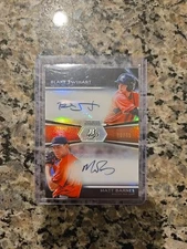 2012 Bowman Platinum Matt Barnes Blake Swihart Rookie Auto RC #20/50