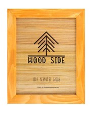 Rustic Wooden Picture Frame 11x14-100 Natural Solid Eco Distressed Wood for ...