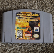 Command & Conquer Nintendo 64 NTSC-U/C T-Teen Strategy Game Pak Cartridge