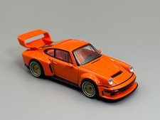 Porsche 911 Singer DLS Turbo Study Orange Track version 964 Poprace 1/64 Scale
