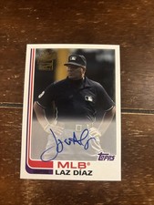 2019 Topps Archives - Fan Favorite Autographs 1982 Design Laz Diaz #FFA-LD 