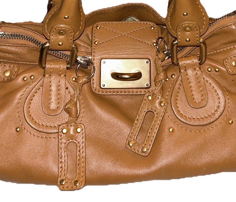 Chloé Paddington Tan Leather Bag – No Lock/Key * Authentic* | eBay