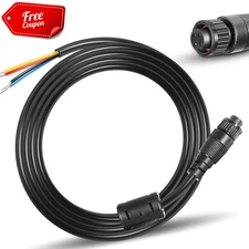 000-00128-001 Power Cable, 4 Pin Connector to 4 Bare Wires for Simrad NSS/Zeus3