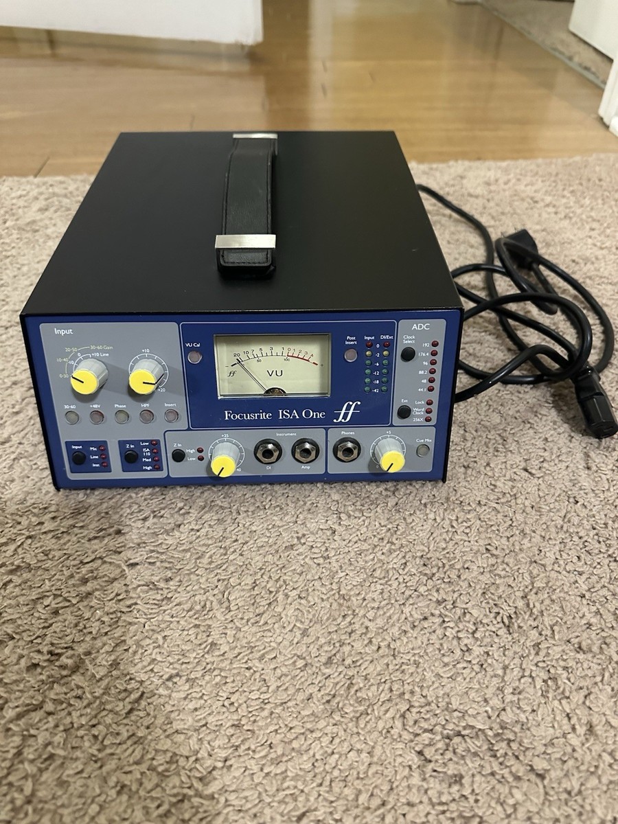 ISA ONE Analog ４号線ズ ISA ONE Analog Focusrite 【公式通販】