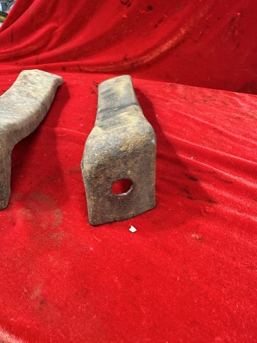 1940 40 Chevrolet Chevy Pair Front Fender Braces Bracket Supports Original GM - Bild 4 von 14