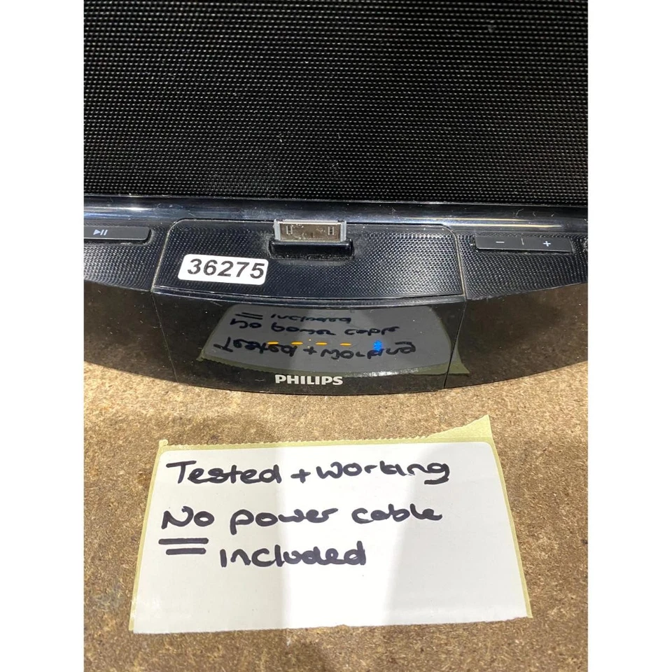 Philips AD752/05 Docking Station Built-in Speakers w/ Bluetooth for iPod/iPhone - Image 4 of 4