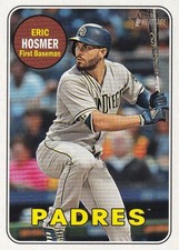 2018 Topps Heritage San Diego Padres Eric Hosmer Base Action Variations