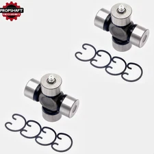 TWO x Driveshaft Universal Joints Outside Snap Ring 25mmx63.80mm / 0.984"x2.512"
