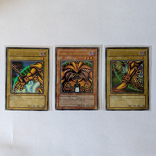 YuGiOh Exodia The Forbidden One LOB-E101 Ultra Rare 1st Ed Arm And Leg