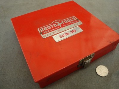 PROTO PROFESSIONAL TOOLS #4029 BOX w/  TUBE CUTTING AND FLARING TOOL SET 349