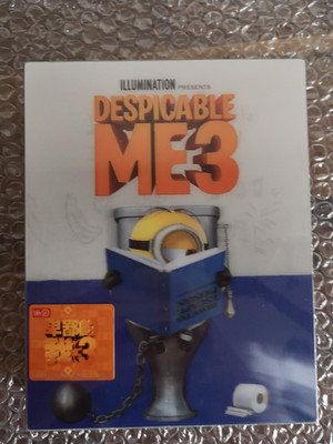 HDZeta Minions Despicable Me 3 Lenticular Fullslip Steelbook 2D 3D Blu-Ray