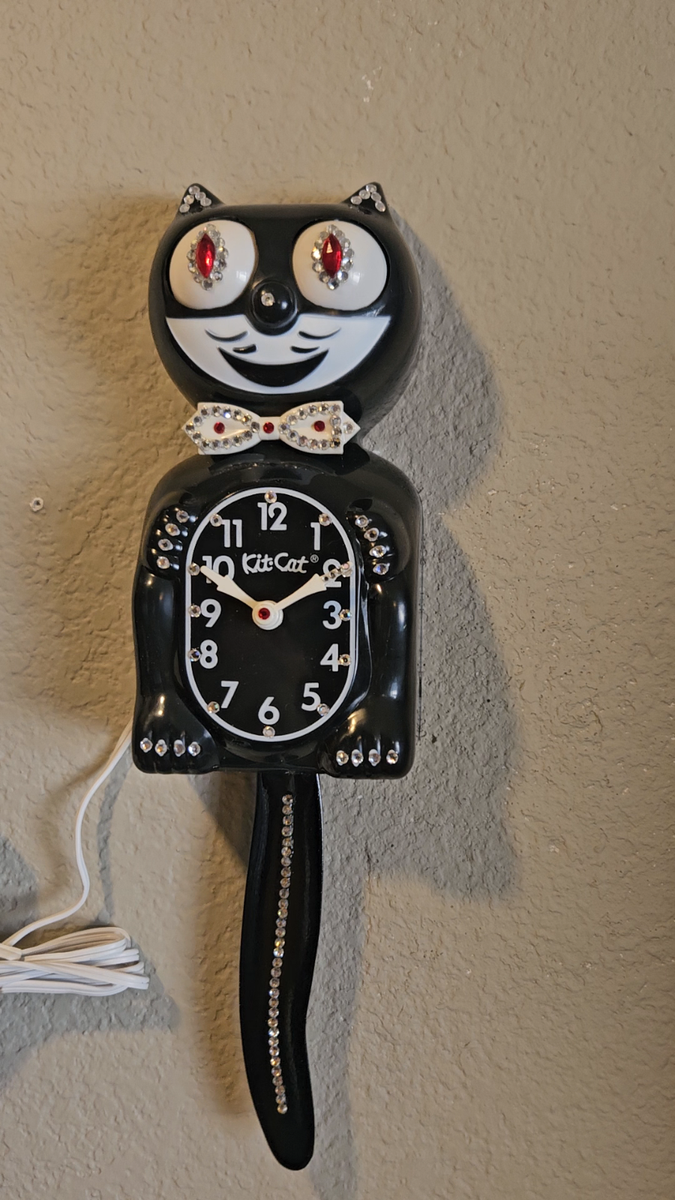 Vintage Kit Cat Clock NEW IN BOX!! Incredible | eBay