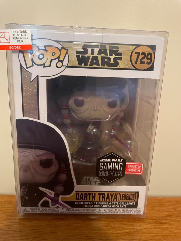 Funko Pop! Vinyl Star Wars Darth Traya#729 GameStop Exclusive Collectible Figure