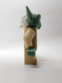 LEGO Star Wars Yoda Clone Wars Minifigure Gray Hair Jedi Master