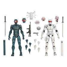 NECA TMNT 7  Scale Figures - IDW Comics - The Last Ronin - Synja Robots NEW