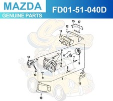 Feu avant (phare) Mazda RX7