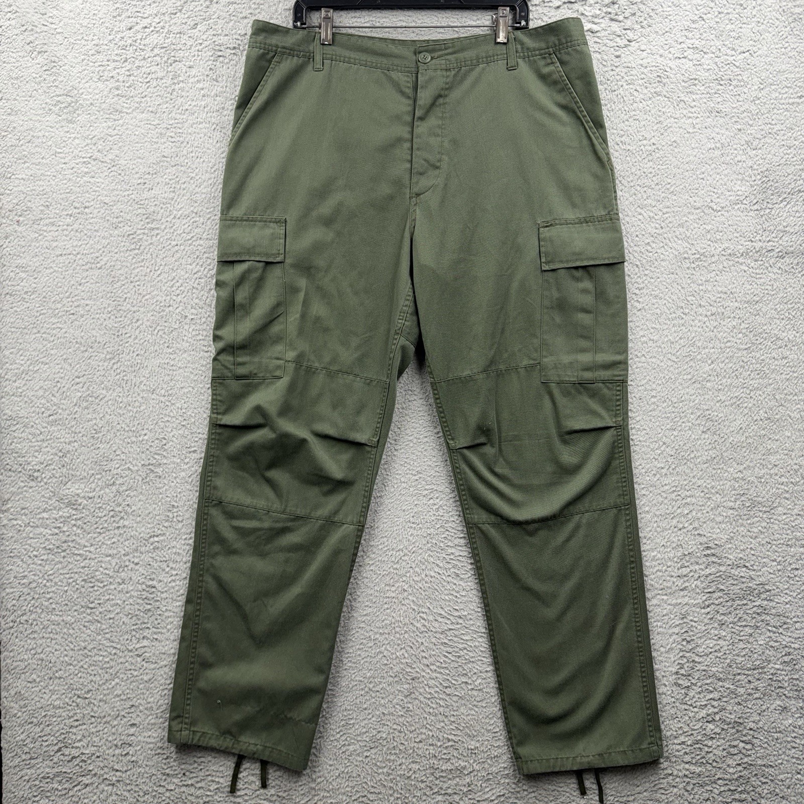 Mens Large Regular Green Tactical Pant 35-39