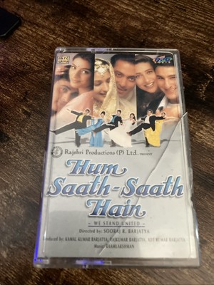 Hum Saath-Saath Hai Audio Cassette Tape Bollywood Music