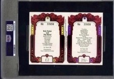 💎1969 ISLE OF WIGHT FESTIVAL BOB DYLAN AUG.30-31-WOOTTON, ENGLAND PSA-7 POP -1