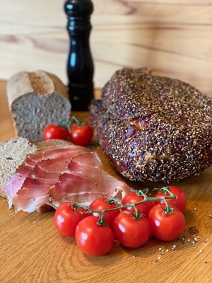 3,2 KG PFEFFER KERN SCHINKEN AUS DER HINTERKEULE, OHNE SCHWARTE