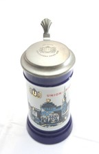 Bierkrug mit Zinndeckel - 100 Jahre Dortmunder Union-Bier