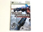 Transformers War for Cybertron Manual Only NO GAME Xbox 360 Instruction Booklet
