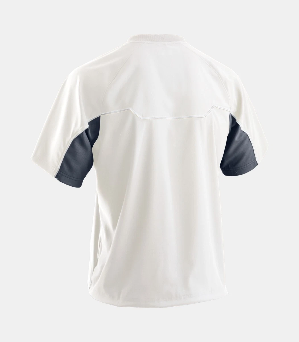 Under Armour Men s UA Contender Short Sleeve Cage Jacket 1232952 100 Small