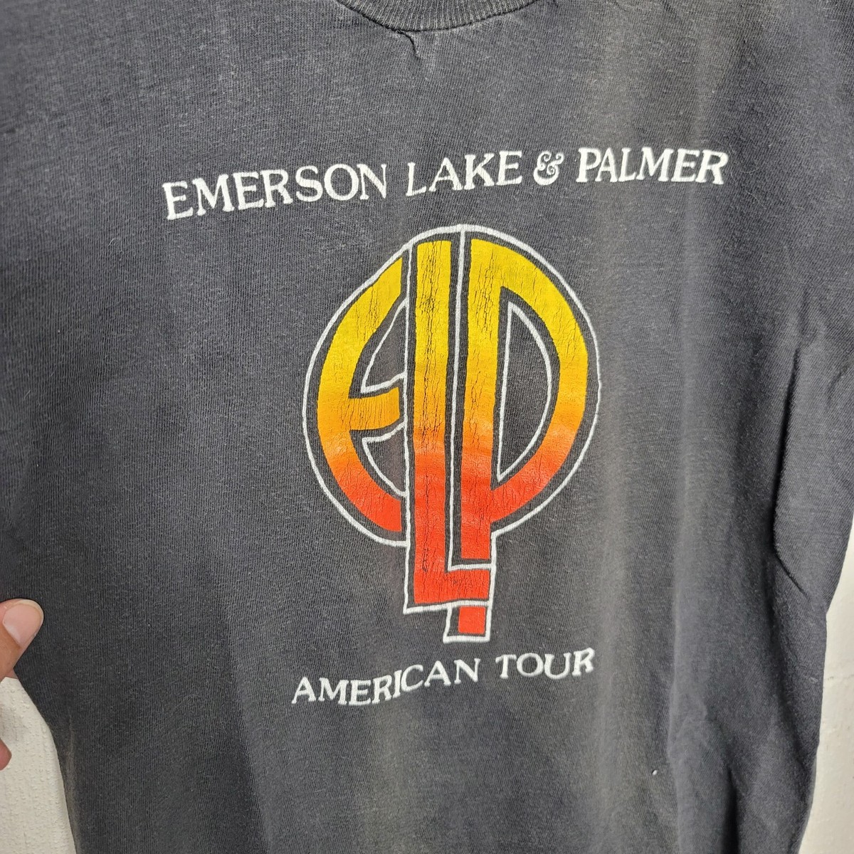 Vintage 70s Emerson Lake & Palmer ELP American Tour Dove Graphic T