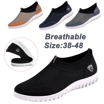 slip on running flat sneakers