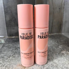 ISLE OF PARADISE LIGHT SELF-TANNING MOUSSE 6.76 OZ Lot of 2