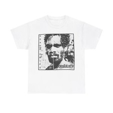 Death Grips Exmilitary Classic Tee Album Tour Merch T-Shirt - White All Sizes