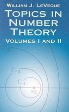 Topics in Number Theory, Paperback by Leveque, William Judson, Like New Used,...