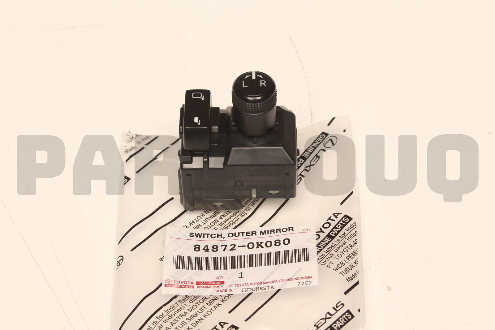 848720K080 Genuine Toyota SWITCH, OUTER MIRROR 84872-0K080 | eBay
