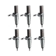 6x 127-8218 Diesel Fuel Injector for Carter Excavator Engine 3116 3126 525B 535B