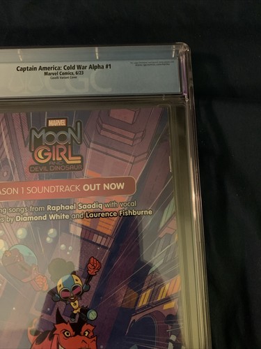 CGC 9.8 Captain America Cold War Alpha 1 Stefano Caselli Variant 2023 Awesome!!! - Picture 12 of 14