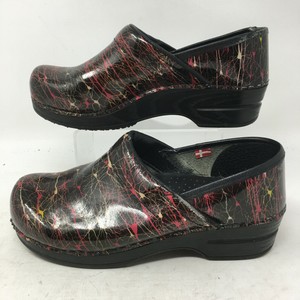 hand painted sanita clogs