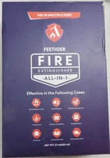Feetiger Multiple Use Compact All-in-1 Fire Extinguisher, 2-Pack,Boat,RV,CAR
